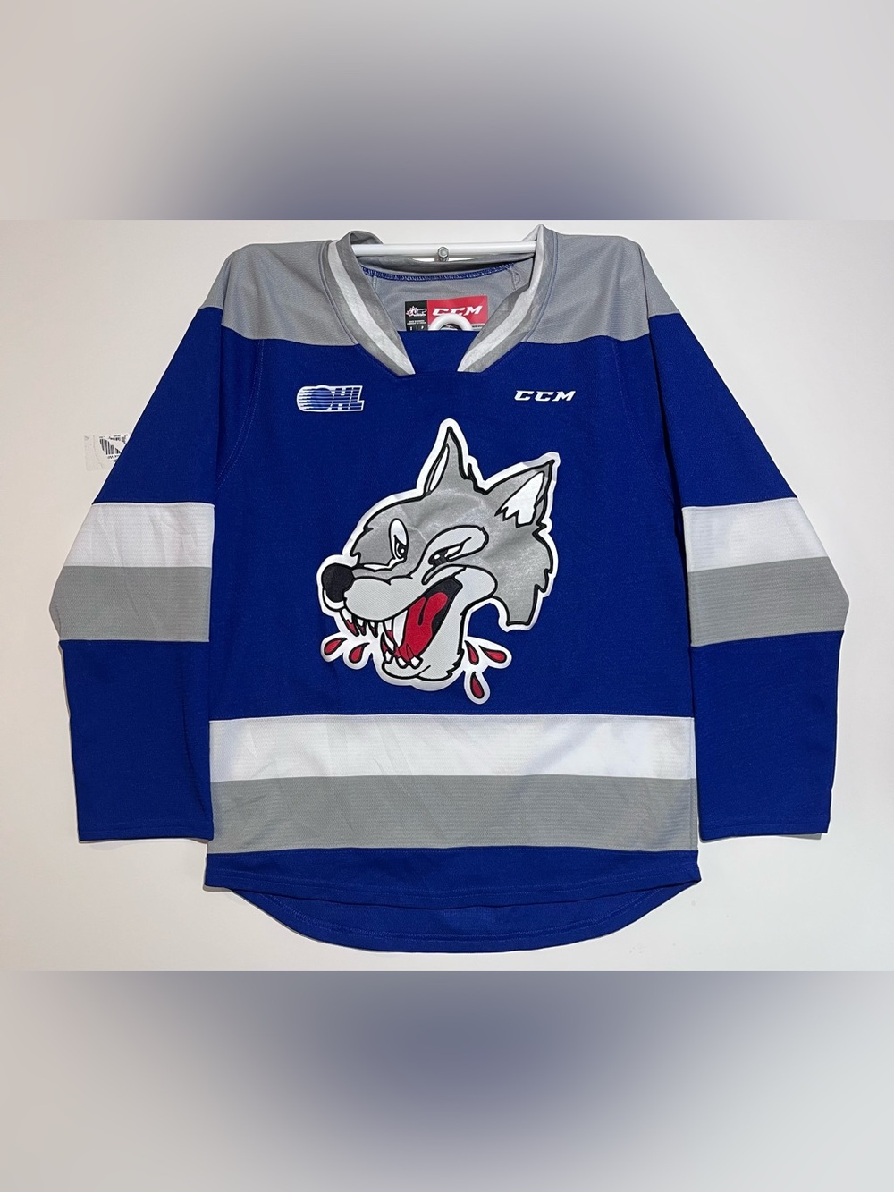 CCM Sudbury Wolves Hockey Jersey men’s small